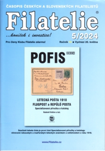 CZ FILATELIE 2024 / 01 - 12 - kompletní ročník